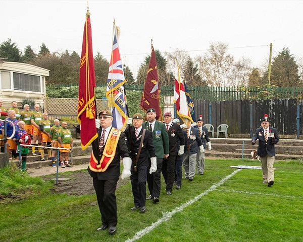 The 2024 Remembrance Day fixture at Mayfield