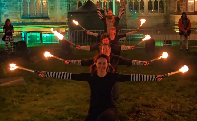 The Ignite Fire Festival came back in full force on Sunday