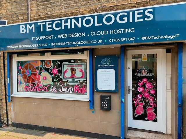 BM Technologies was named as the best for Milnrow’Pink’Hey