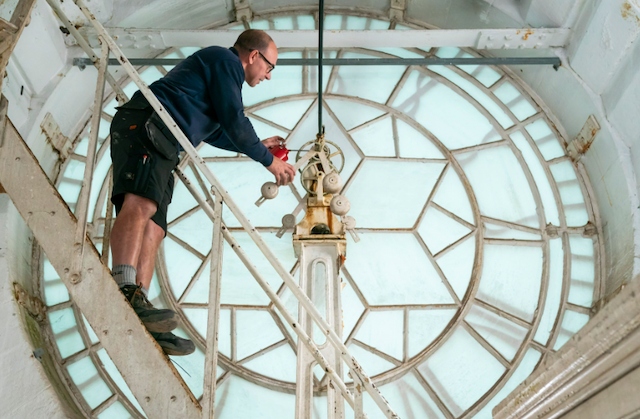 The clock has been repaired in time for Remembrance Sunday