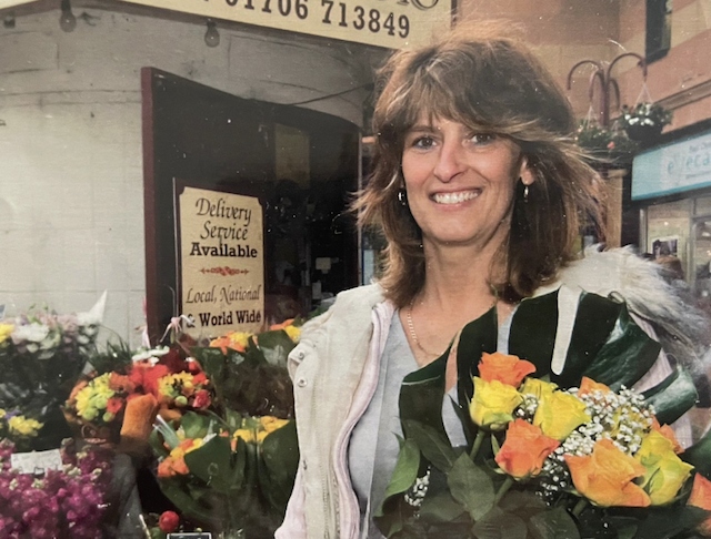 Beverley Richardson at her well-known shop which is still going strong