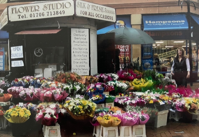 The flower shop has been a town centre favourite for decades 