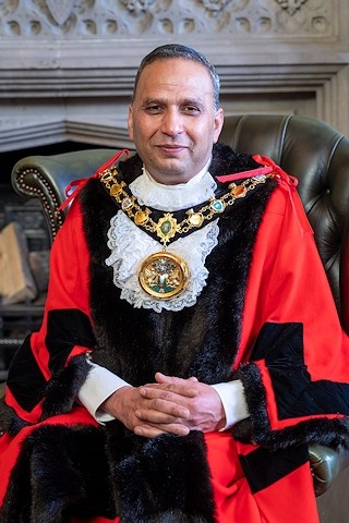 Councillor Shakil Ahmed, the mayor of Rochdale for 2024/25