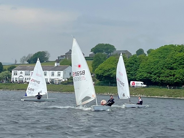 Hollingworth Lake Sailing Club lasers