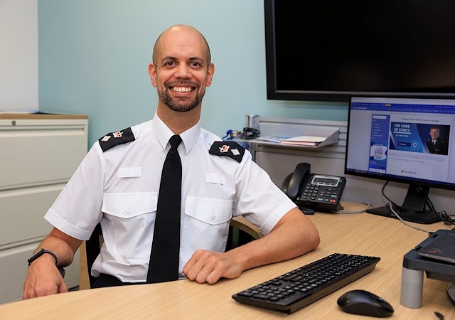 GMP's district commander for Rochdale, Chief Superintendent Danny Inglis