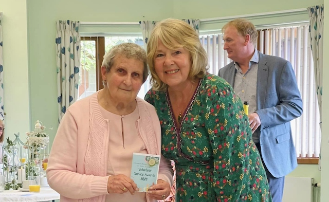 Celebrating volunteers at Springhill Hospice 