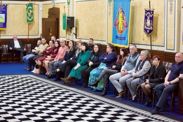 The event at Rochdale Masonic Hall 