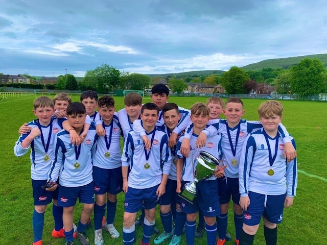 Year seven Rossendale Cup champions from Whitworth Community High School