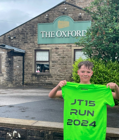 Ethan organised the 10k run for Joe Thompson