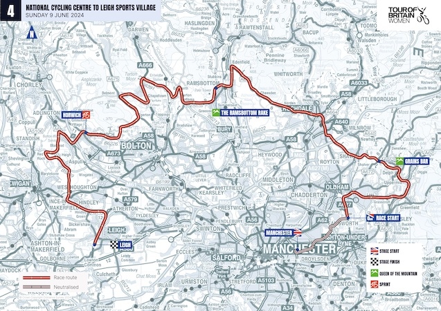 2024 Tour of Britain Women’s cycle race