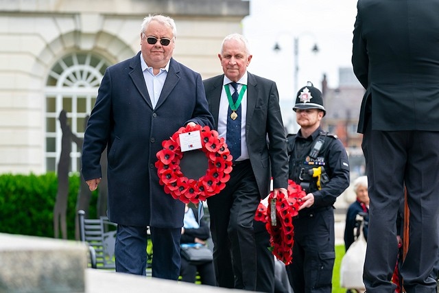 D-Day 80th Anniversary Service at Rochdale Cenotaph