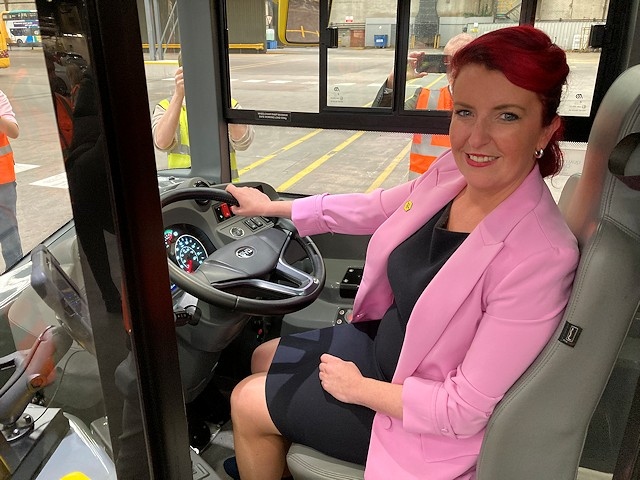 Transport minister Louise Haigh MP