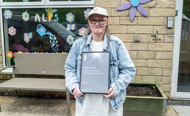 Rochdale apprentice triumphs at National Education Awards