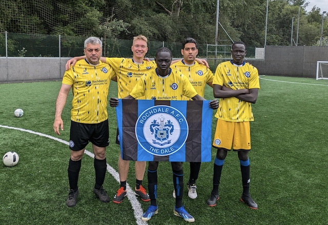 Rochdale AFC Community Trust’s Hope Football team shines at Refugee World Cup