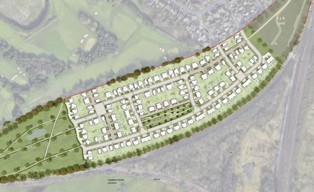 The 27-acre site off Heywood Road in Castleton, Rochdale