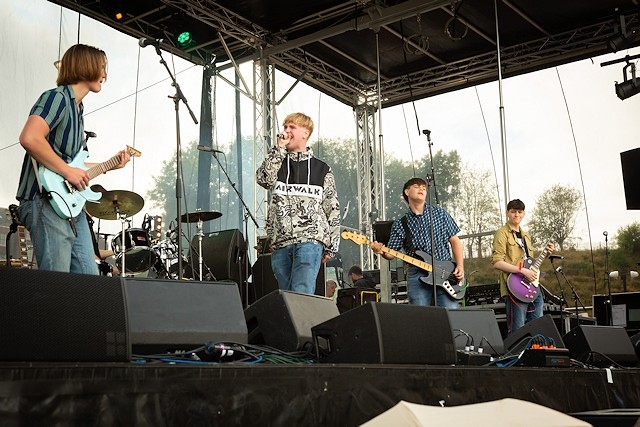 Atlas performing at the Feel Good Festival 2024