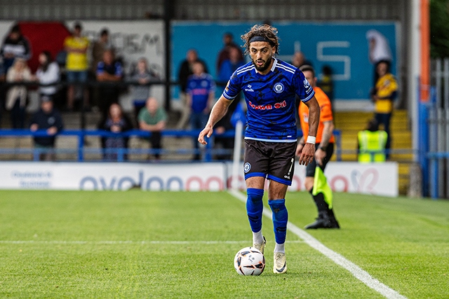 Tarryn Allarakhia scored Dale's only goal against Dagenham