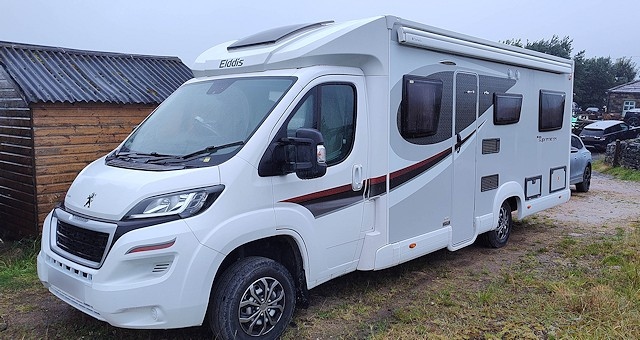 This motorhome was one of the vehicles recovered by GMP