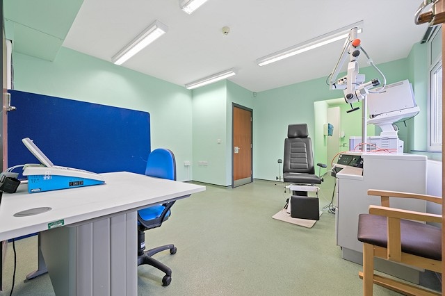 Smallbridge Clinic Ear, Nose and Throat room