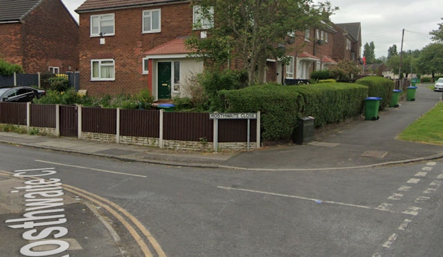 At least four Greater Manchester Police vehicles attended the scene on Rosthwaite Close at around 7 pm