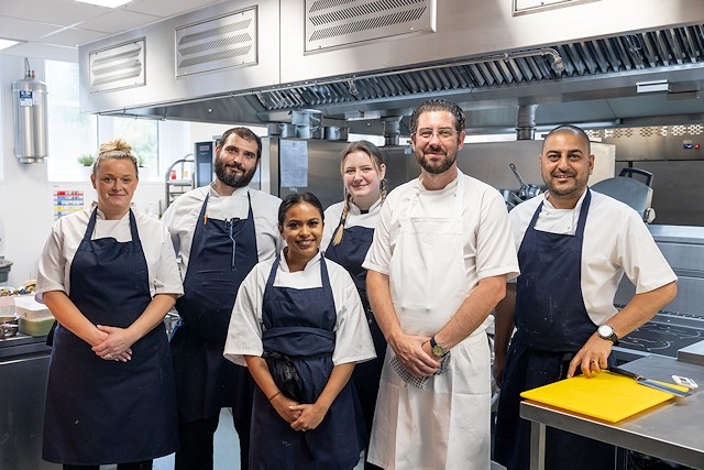 The Martlet kitchen team