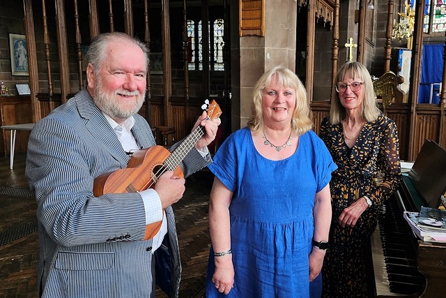 Stephen Taylor, Anne Butterworth & Elaine Marsden