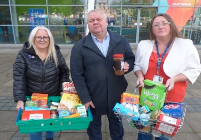  Councillor Sue Smith; Councillor Neil Emmott, leader of the council; and Councillor Rachel Massey.