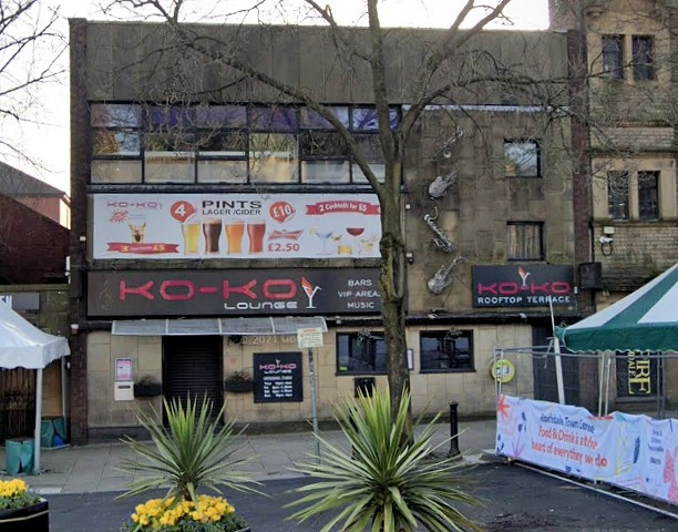 Ko-Ko Lounge in Rochdale town centre