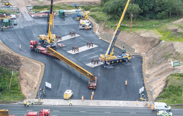  The bridge is being demolished and replaced