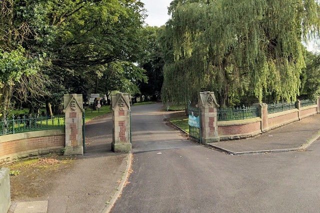 Royton Cemetery in Oldham