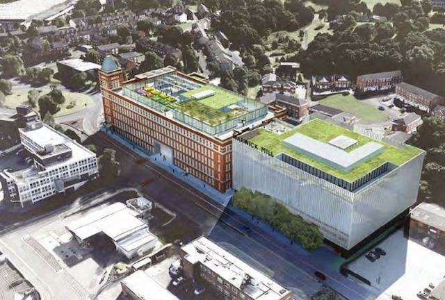 CGI of how Warwick Mill redevelopment could look upon completion