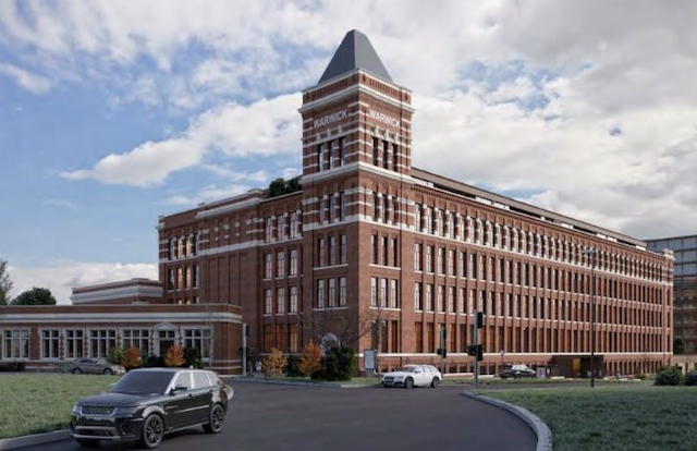 CGI of how Warwick Mill redevelopment could look upon completion