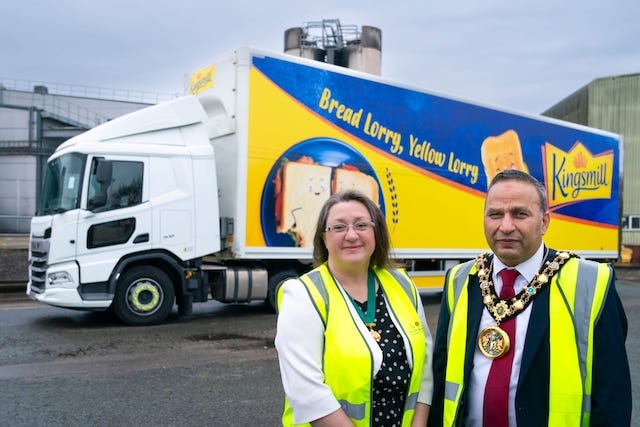 The Mayor has served as a truck driver for the company for 25 years