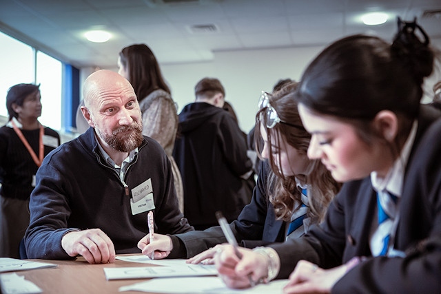 Local employers supported the event at Rochdale Training