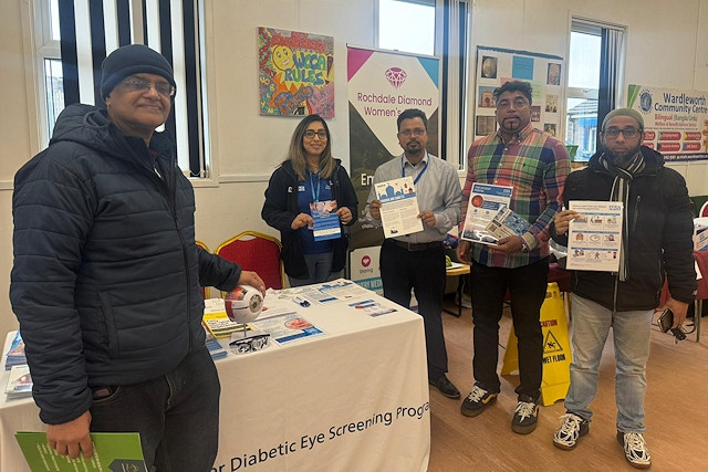 The health fair was held at Wardleworth Community Centre