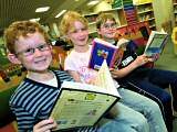 Children share a love of reading at one of the borough's libraries