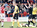 Rochdale frustrated by ten man Morecambe