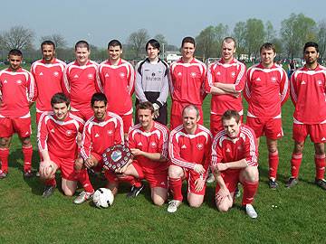 RMBC with the Gareth O' Neill Unity shield. 