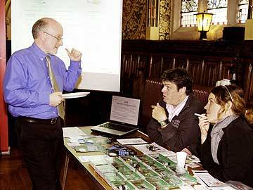 Steve Granville, Assistant Township Manager at Rochdale Township at the Anti Drugs Stand