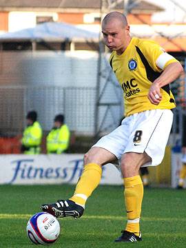 Impressive: Rochdale Captain Gary Jones was the man of the match