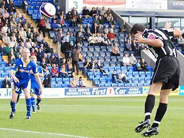 Adam Rundle heads Dale's first equaliser