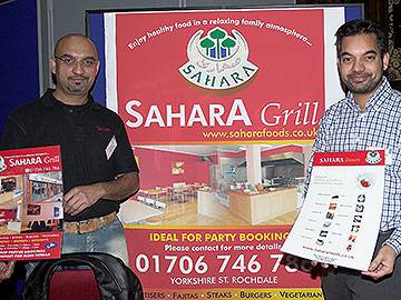 Sahara Grill Exhibition Stand