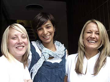 Zoe Mills, Shobna and Vicky