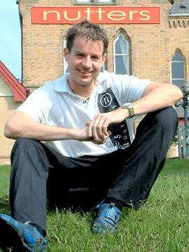 Chef Andrew Nutter Outside His Newly Relocated Restaurant