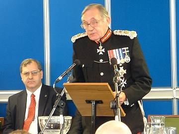 The Lord Lieutenant speaks about the achievements Holroyd's have made