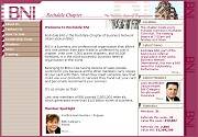 Screenshot of Rochdale BNI web site.