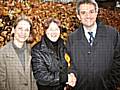 Councillor Wera Hobhouse, Rhoda Morley, Chris Huhne MP