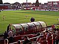 The home dugout at Doncaster's Earth Stadium