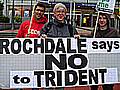 Rochdale Peace Campaigners Give Gordon Brown A Clear Message