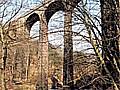 Alexandra fell from the viaduct in Healey Dell on Tuesday evening